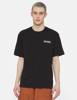 camiseta manga corta dickies BEACH, negro