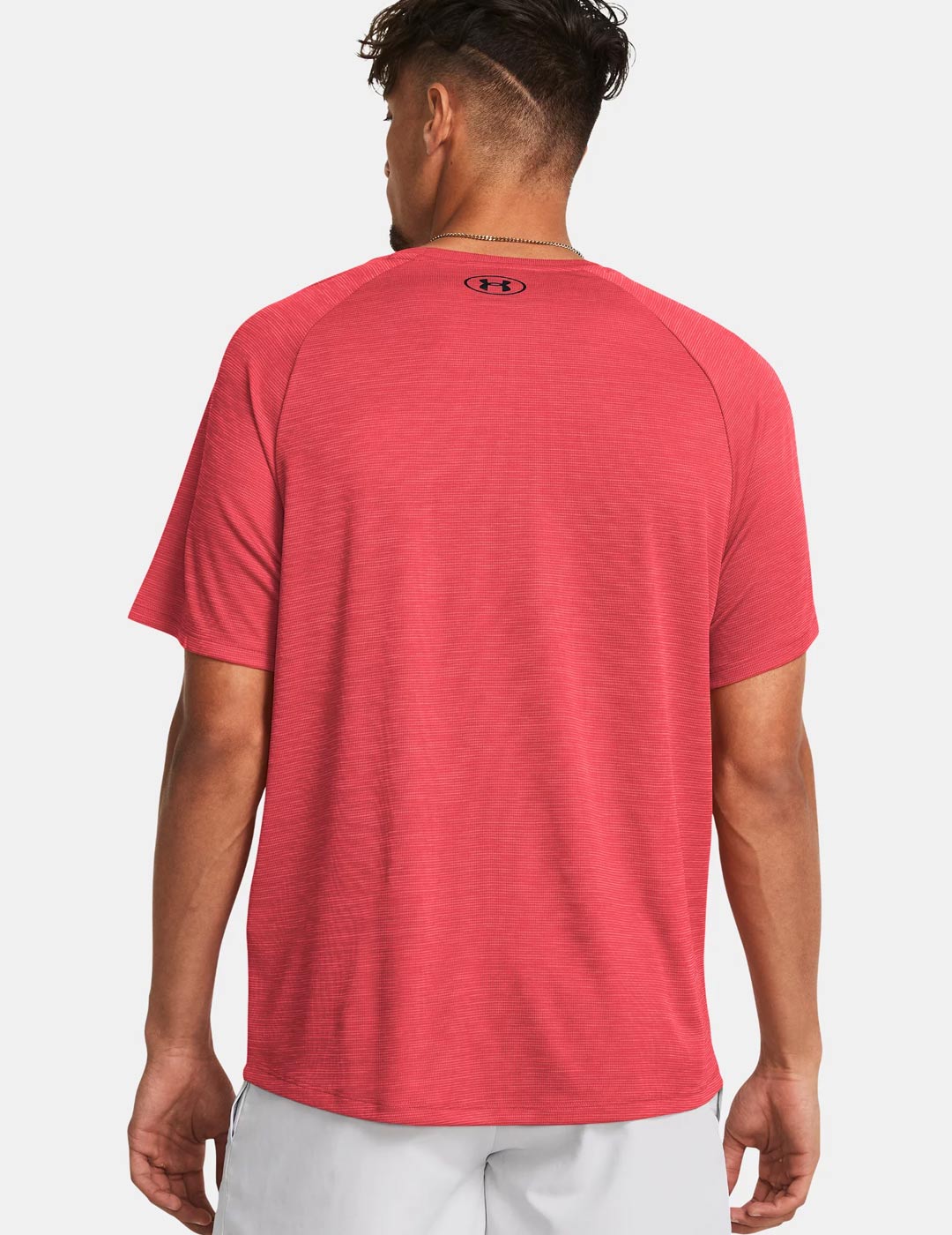 camiseta técnica under armour hombre, rojo