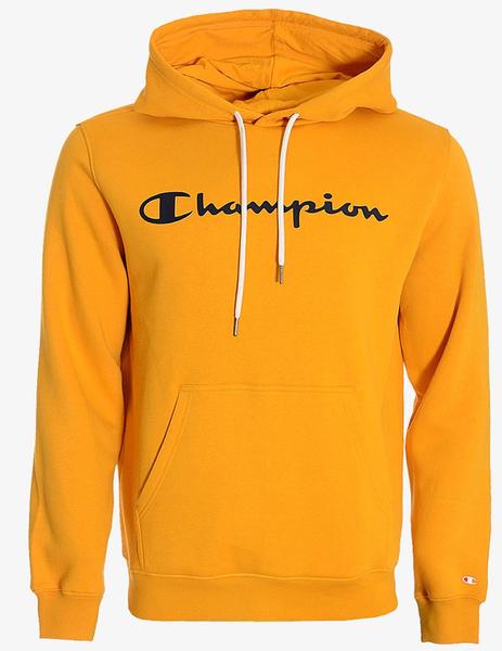 Sudadera Champion Hombre Logo Clásico En Blanco Original –