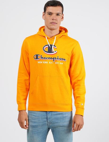 SUDADERA CHAMPION HOMBRE AMARILLA