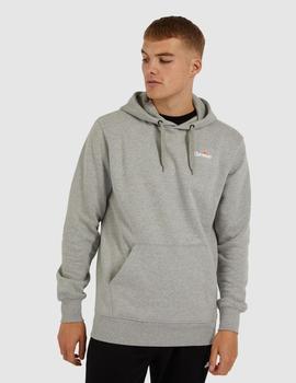 SUDADERA ELLESSE BELTONA GRIS CON CAPUCHA