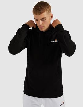 SUDADERA ELLESSE BELTONA CON CAPUCHA, NEGRA