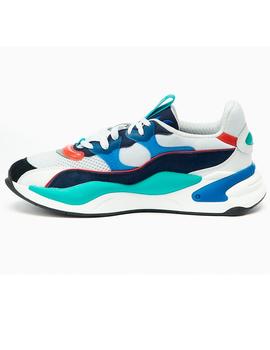 ZAPATILLA PUMA RS-2K INTERNET EXPLORING BLANCA/MARINO/VERDE