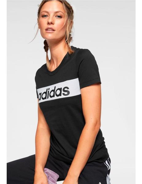 CAMISETA ADIDAS MANGA CORTA MUJER, LOGO