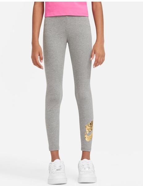 MALLA NIKE NIÑA GRIS, LICRA ALGODÓN