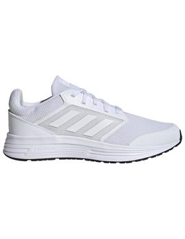 ADIDAS GALAXY 5 BLANCA, ZAPATILLA RUNNING HOMBRE 