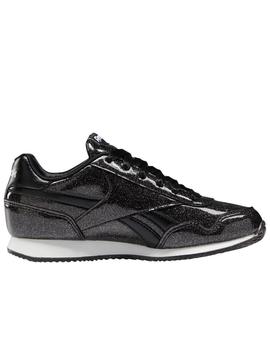 REEBOK ROYAL CLJOG JUNIOR, CHAROL NEGRO