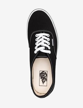 VANS  AUTHENTIC, NEGRO