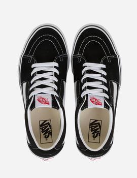 VANS  SK8-LOW, NEGRO