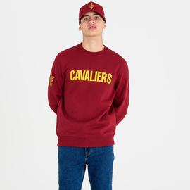 SUDADERA CUELLO REDONDO CAVS, ROJO
