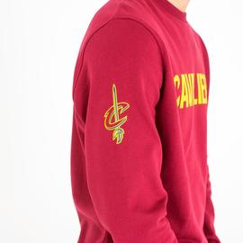 SUDADERA CUELLO REDONDO CAVS, ROJO