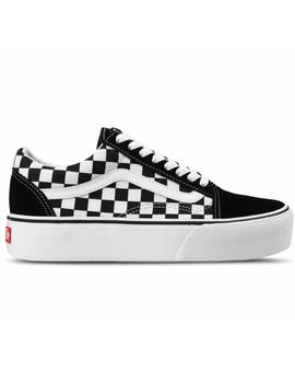 VANS UA OLD SKOOL PLATFORM, CUADROS