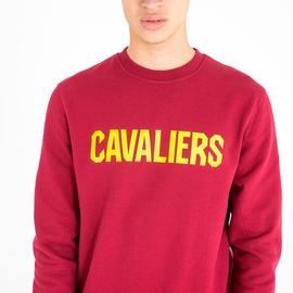 SUDADERA CUELLO REDONDO CAVS, ROJO