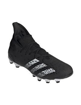 BOTA DE FÚTBOL ADIDAS PREDATOR FREAK .3 MG, NEGRA