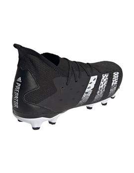 BOTA DE FÚTBOL ADIDAS PREDATOR FREAK .3 MG, NEGRA