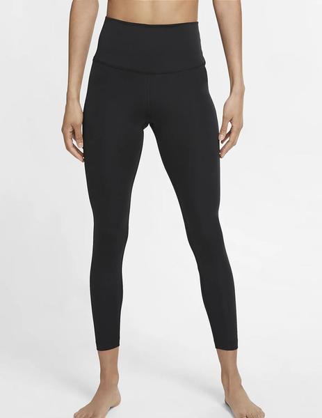 MALLA NIKE 7/8, DE YOGA PARA MUJER, COLOR NEGRO