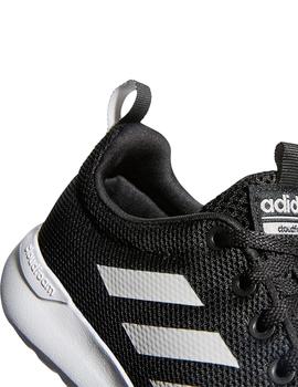 ADIDAS LITE RACER CLN JUNIOR, NEGRA/BLANCA