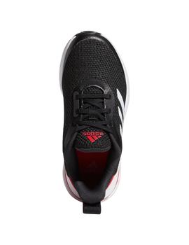 ADIDAS FORTARUN JUNIOR NEGRO/ROJO