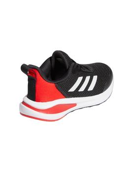 ADIDAS FORTARUN JUNIOR NEGRO/ROJO