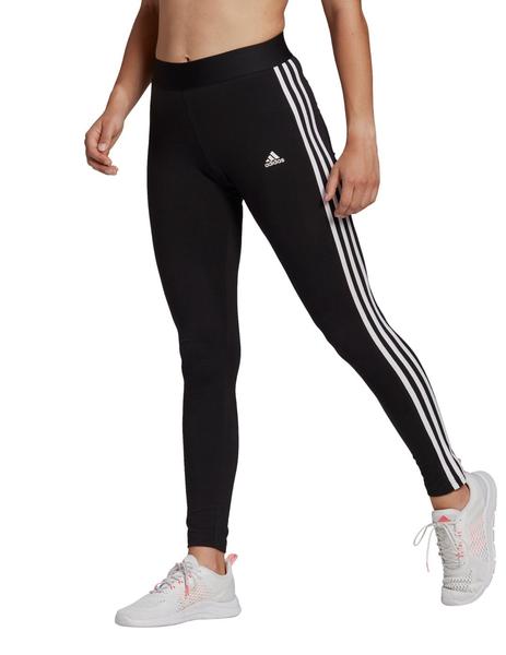 oficial curva tortura MALLA ADIDAS MUJER, TRES BANDAS NEGRA/BLANCA