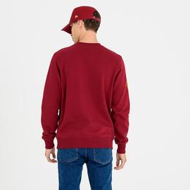 SUDADERA CUELLO REDONDO CAVS, ROJO