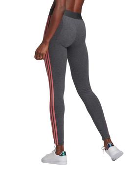 MALLA ADIDAS MUJER, GRIS BANDAS ROSA