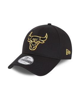 GORRA NEW ERA  METALLIC LOGO  CHICAGO BULLS  BLK