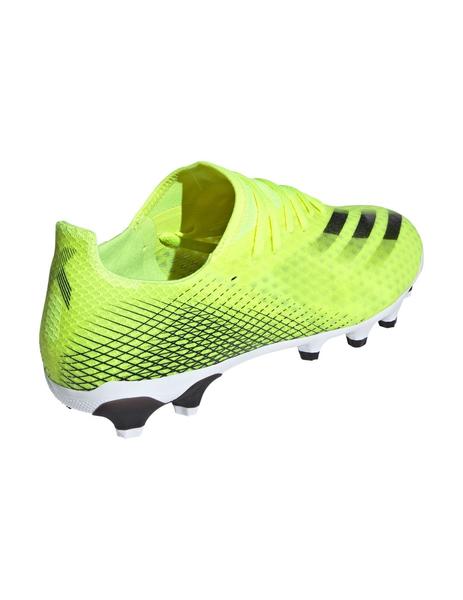 De Verdad alquiler Borde ADIDAS X GHOSTED.3 MG, BOTA FUTBOL VERDE FLUOR