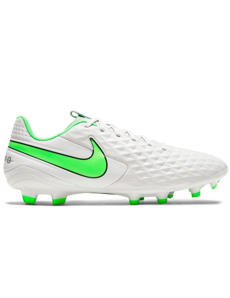 pasión Limón Ambiguo NIKE TIEMPO LEGEND 8, BOTA DE FÚTBOL BLANCA VERDE