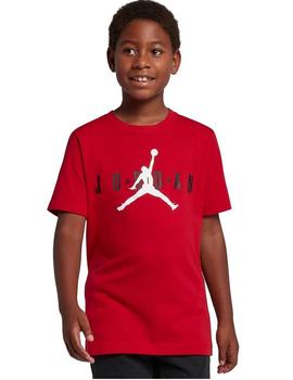 CAMISETA JORDAN JUNIOR MANGA CORTA ROJA