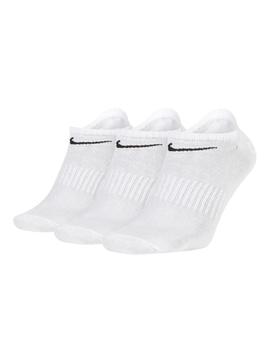 CALCETIN NIKE EVERYDAY, PINKI BLANCO