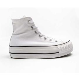 zapatilla converse plataforma  CHUCK TAYLOR ALL STAR LIFT blanco