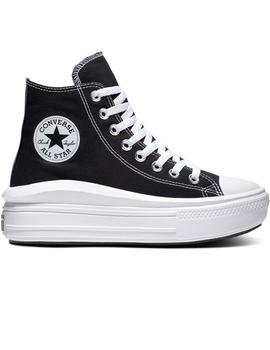 CONVERSE CHUCK TAYLOR STAR MOVE, ALTAS NEGRAS