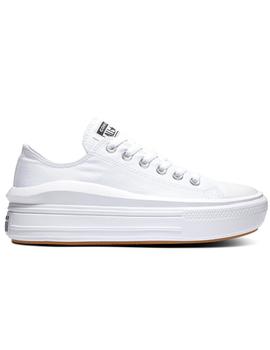 CONVERSE CHUCK TAYLOR ALL STAR MOVE, BAJO BLANCA