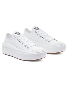 CONVERSE CHUCK TAYLOR ALL STAR MOVE, BAJO BLANCA