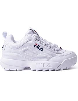 FILA DISRUPTOR LOW MUJER BLANCO