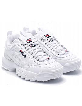 FILA DISRUPTOR LOW MUJER BLANCO