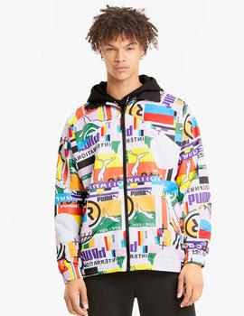 CHAQUETA PUMA INTL LAB MULTICOLOR