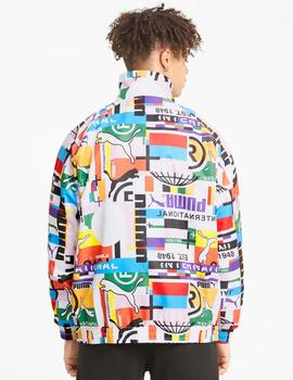 CHAQUETA PUMA INTL LAB MULTICOLOR