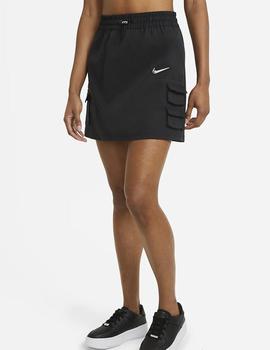 FALDA NIKE SPORTSWEAR SWOOSH WOMEN'S NEGRA