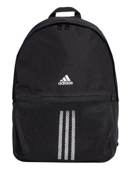 MOCHILA ADIDAS CLASSIC BP 3S, NEGRA/BLANCA