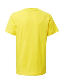 CAMISETA ADIDAS MANGA CORTA JUNIOR AMARILLA