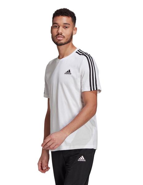 CAMISETA ADIDAS TRES BANDAS, BLANCO