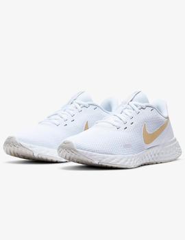 NIKE REVOLUTION 5 WOMEN'S RUNNING BLANCO