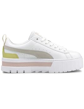 PUMA MAYZE LTH MUJER, PLATAFORMA BLANCO