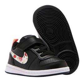 ZAPATILLA NIKE COURT BOROUGH LOW VF (TDV) NEGRO