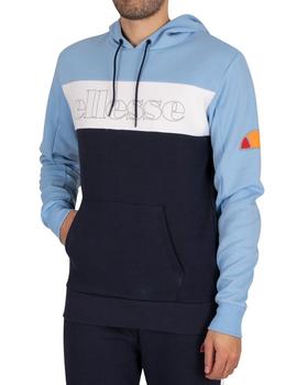 SUDADERA ELLESSE CON CAPUCHA THIERRY, MARINO/CIELO