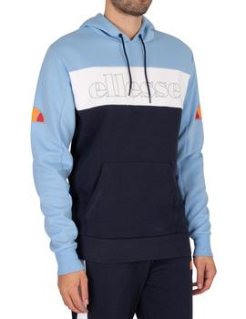 SUDADERA ELLESSE CON CAPUCHA THIERRY, MARINO/CIELO