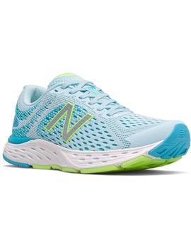 NEW BALANCE FRESHFOAM 680V7,MUJER,CELESTE/VERDE