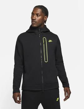 SUDADERA NIKE ABIERTA HOMBRE SPORTSWEAR, NEGRA